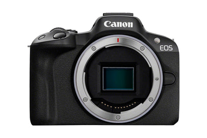 Canon EOS R50, Black + RF-S 18-45mm F4.5-6.3 IS STM Kit
