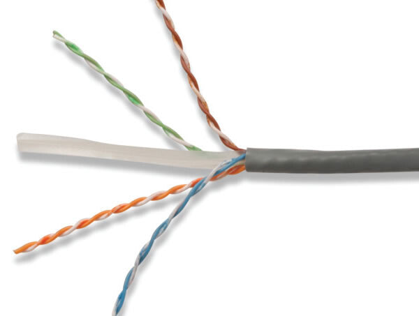 Siemon Cat. 6 UTP PVC 500m networking cable Grey Cat6 U/UTP (UTP)