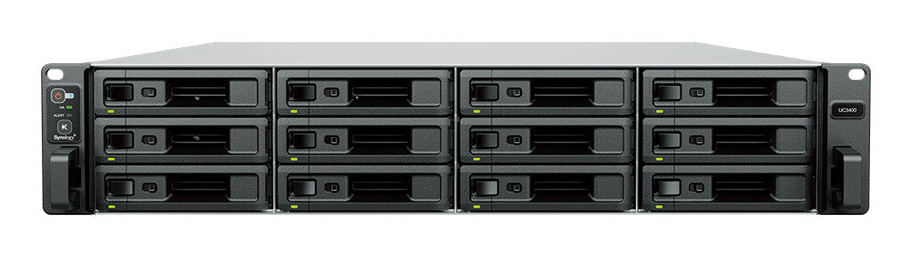 Synology UC3400 NAS/storage server Rack (2U) Intel® Xeon® D D-1541 8 GB DDR4 0 TB