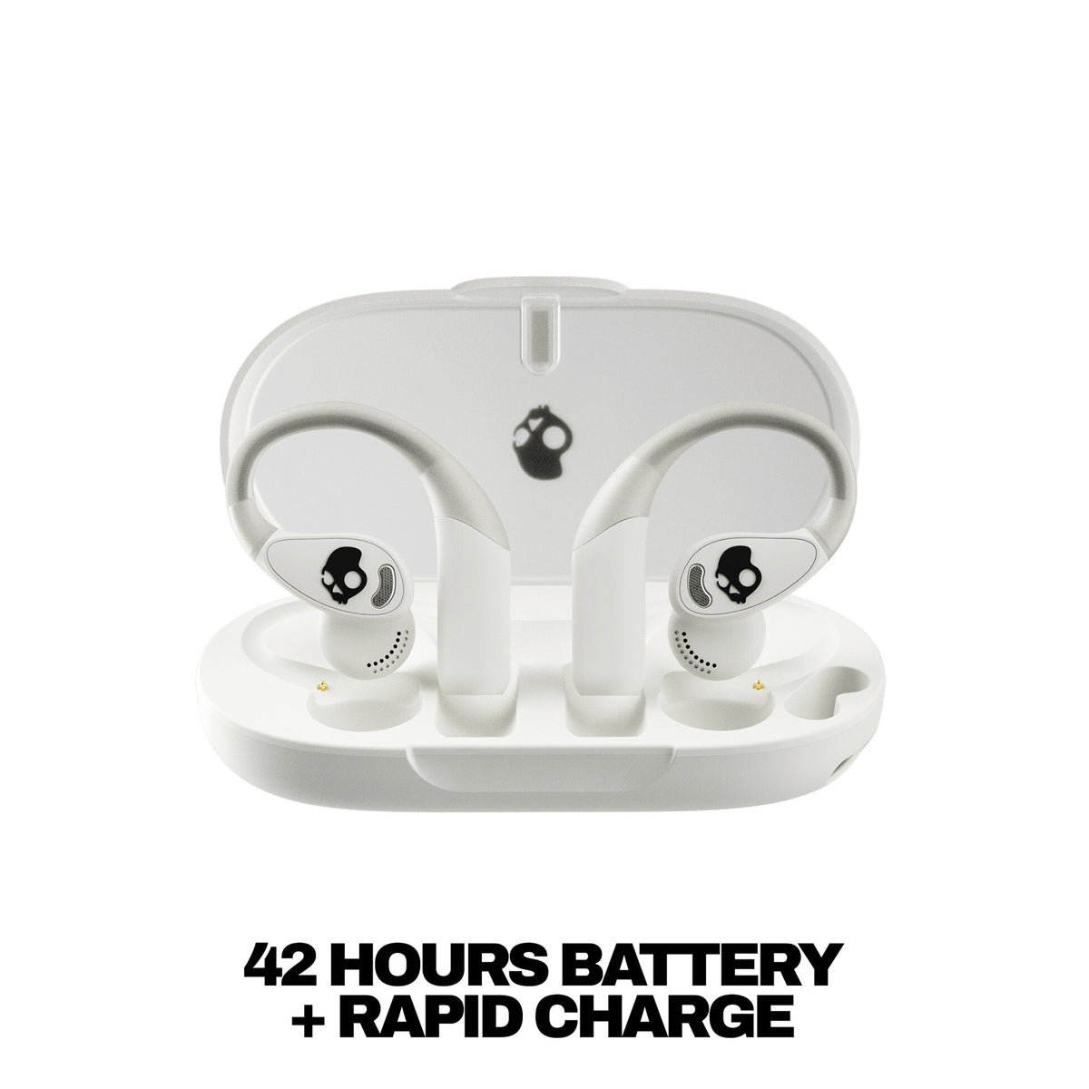Skullcandy Push 540 Open Headset Wireless Ear-hook, Neck-band, Open-ear Bluetooth White