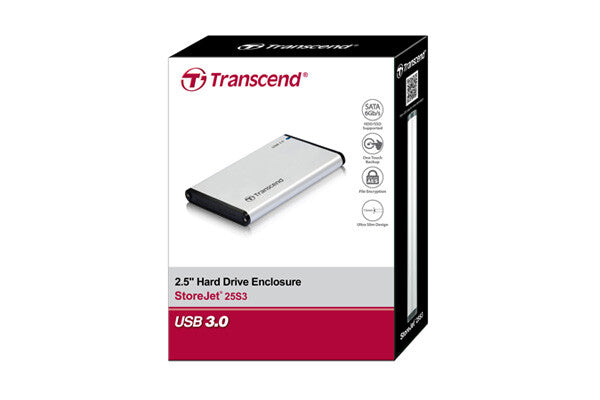 Transcend 2.5” SSD/HDD Enclosure
