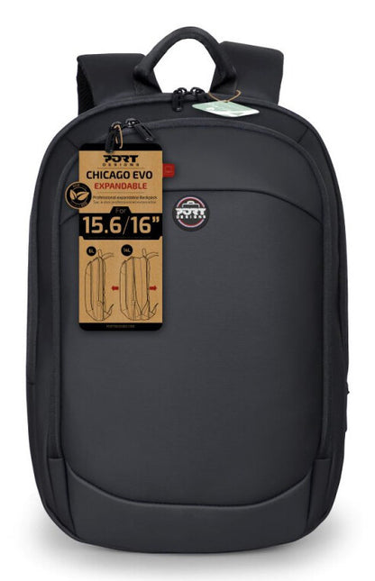PORT Designs Chicago Evo 40.6 cm (16") Backpack Black