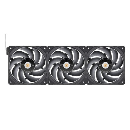 Thermaltake CL-F171-PL12BL-A computer cooling system Computer case Fan 12 cm Black 3 pc(s)