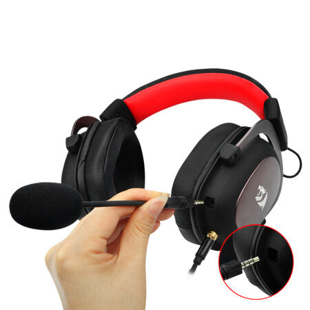 REDRAGON H510 Zeus Headset Wired Head-band Gaming USB Type-A Black, Pink, Red