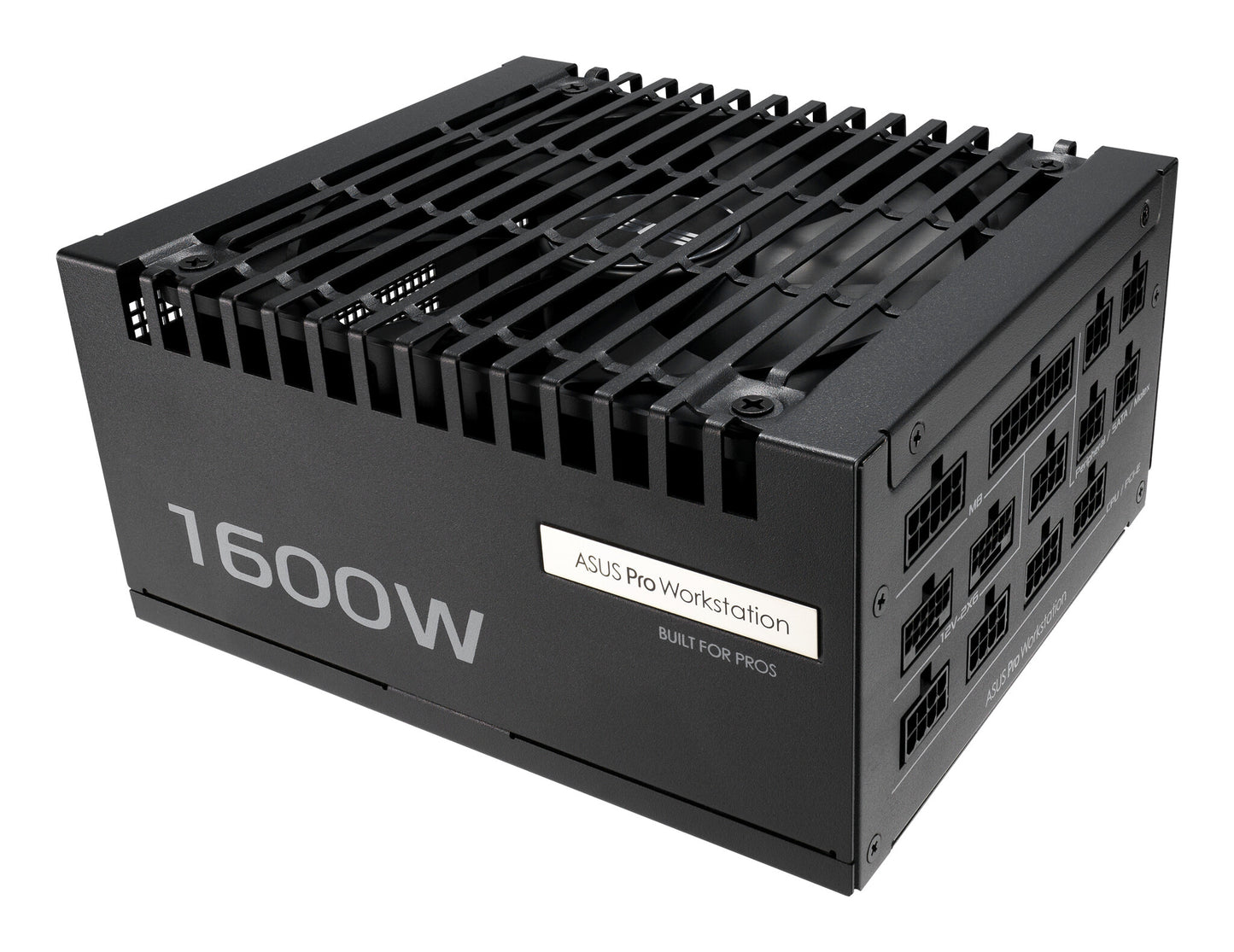 ASUS Pro WS 1600W Platinum power supply unit 20+4 pin ATX ATX Black
