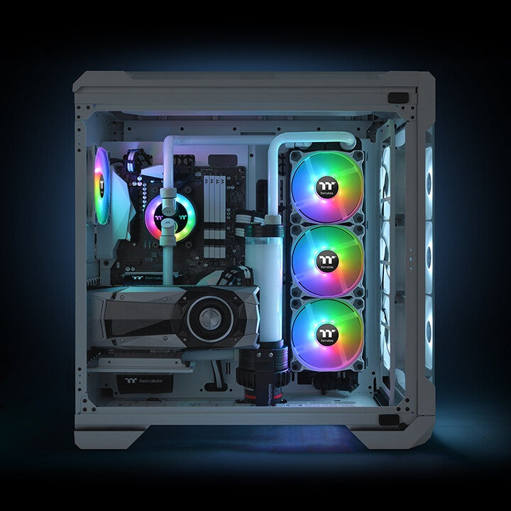 Thermaltake Pure 12 ARGB Sync Radiator Fan White TT Premium Edition 12 cm 3 pc(s)