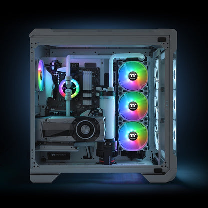 Thermaltake Pure 12 ARGB Sync Radiator Fan White TT Premium Edition 12 cm 3 pc(s)