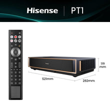 Hisense PT1 Ultra short throw projector UHD 4K (3840x2160) 3D Black