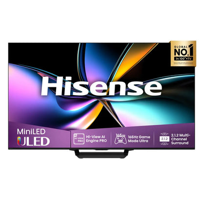 Hisense U7Q PRO 85U7Q PRO 2.16 m (85") 4K Ultra HD Smart TV Wi-Fi Black 500 cd/m²
