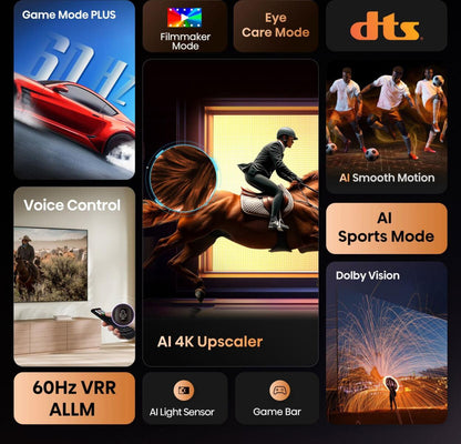 Hisense 43A6Q 109.2 cm (43") 4K Ultra HD Smart TV Wi-Fi Black 300 cd/m²