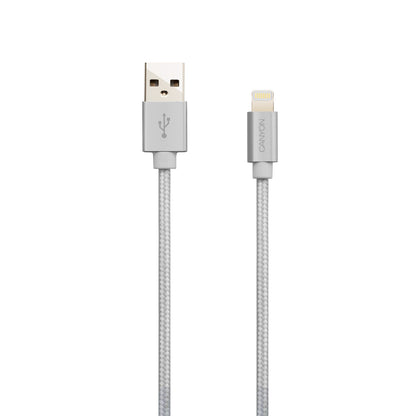 Canyon CNS-MFIC3 mobile phone cable Pearl, White 1 m USB A Lightning