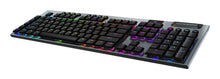 Logitech G G915 X Lightspeed keyboard Gaming USB + RF Wireless + Bluetooth QWERTY US International Black