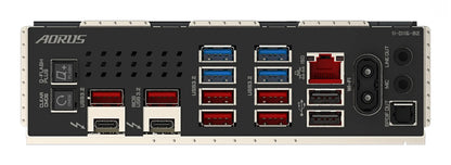 GIGABYTE Z890 AORUS MASTER Motherboard - Supports Intel Core Ultra (Series 2) CPUs, 18+1+2 phases VRM, up to 9500MHz DDR5 (OC), 2xPCIe 5.0 + 3xPCIe 4.0, Wi-Fi 7, 10GbE LAN, Thunderbolt 4