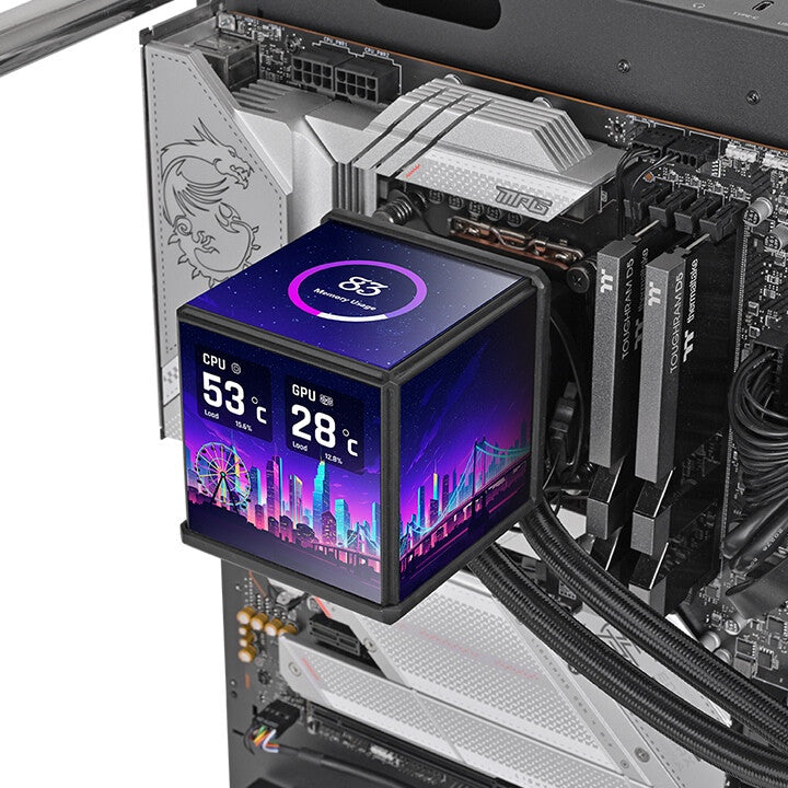 Thermaltake MINECUBE 360 Ultra Processor All-in-one liquid cooler 12 cm Black 1 pc(s)