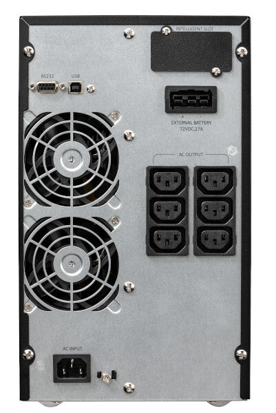 Eaton 9E 2000I uninterruptible power supply (UPS) Double-conversion (Online) 2 kVA 1600 W 6 AC outlet(s)