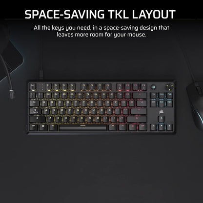 Corsair K70 CORE TKL keyboard Gaming USB Black