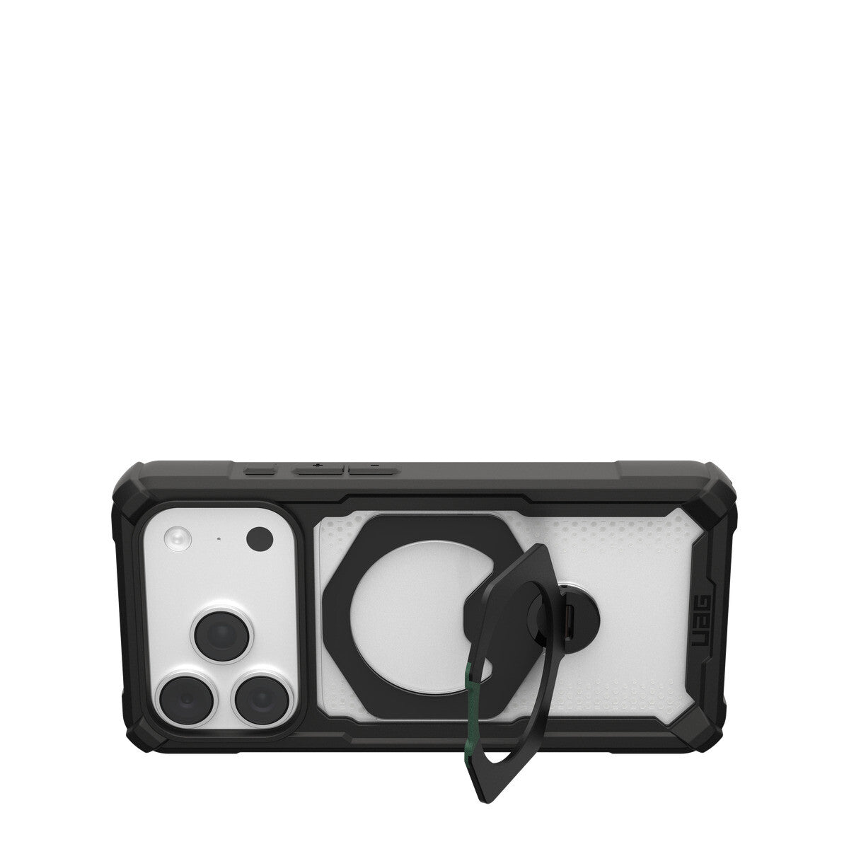 Urban Armor Gear Plasma XTE 360 mobile phone case 16 cm (6.3") Cover Black, Transparent