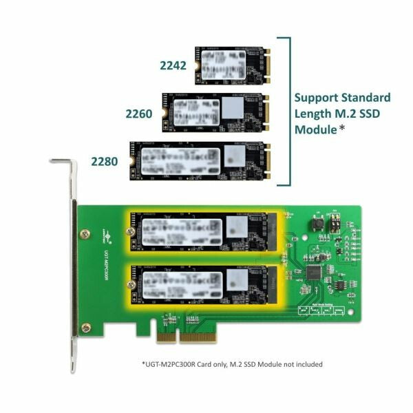 Vantec UGT-M2PC300R interface cards/adapter Internal M.2