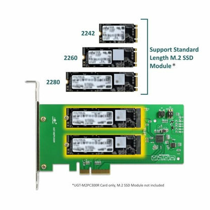 Vantec UGT-M2PC300R interface cards/adapter Internal M.2