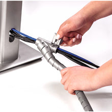 Fellowes CableZip Floor Cable flex tube Silver 1 pc(s)