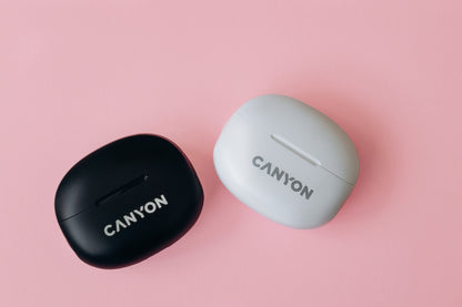 Canyon CNS-TWS8B headphones/headset True Wireless Stereo (TWS) In-ear Calls/Music/Sport/Everyday Bluetooth Black