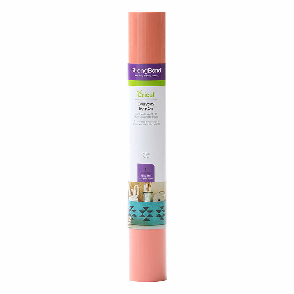 Cricut Everyday Iron-On Heat transfer vinyl roll Smooth heat transfer vinyl