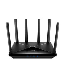 Cudy WR11000 wireless router 2.5 Gigabit Ethernet Tri-band (2.4 GHz / 5 GHz / 6 GHz) Black