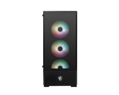 MSI MAG Forge 112R Midi Tower Black, Transparent