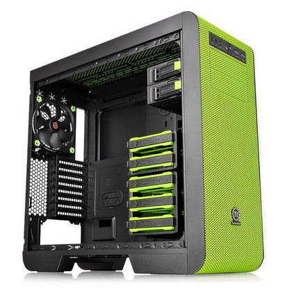 Thermaltake Core V51 Riing Edition Midi Tower Black, Green
