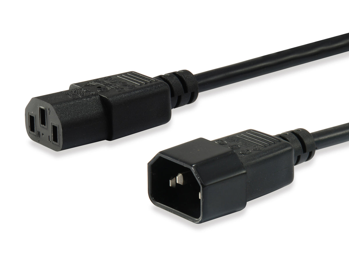 Equip High Quality Power Cord, C13 to C14, 1.8m