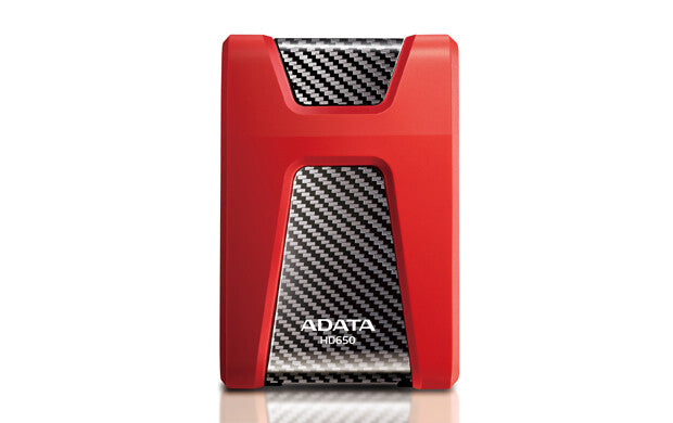 ADATA DashDrive Durable HD650 external hard drive 1 TB 2.5" USB 3.2 Gen 1 (3.1 Gen 1) Red