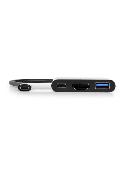 Port Designs PORT Connect DOCKING MINI TYPE C HDMI + USB3 + USB-C PD Docking Station