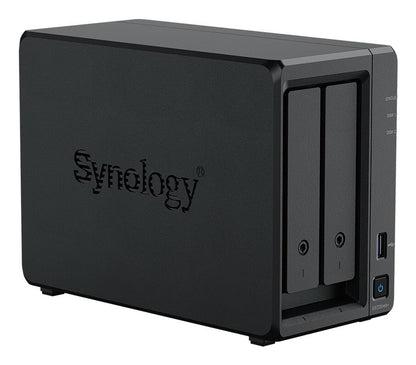 Synology DiskStation DS725NEO+ NAS/storage server Compact Ryzen Embedded R1600 4 GB DDR4 0 TB DSM Black