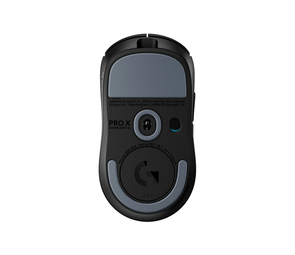 Logitech G PRO X SUPERLIGHT 2c mouse Gaming Ambidextrous RF Wireless 44000 DPI