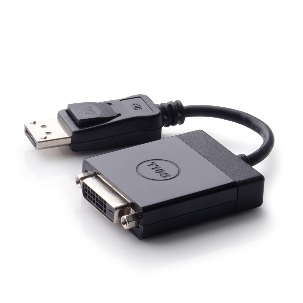 DELL 470-ABEO video cable adapter DisplayPort DVI Black