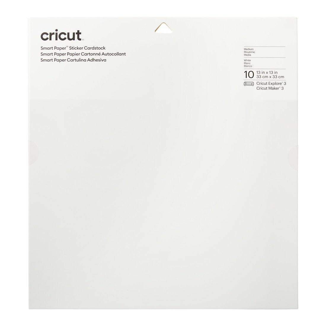 Cricut Smart Paper Art paper pad 10 sheets
