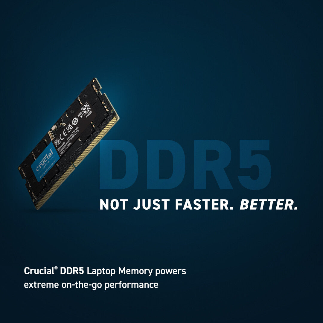 Crucial CT32G56C46S5 memory module 32 GB 1 x 32 GB DDR5 262-pin SO-DIMM