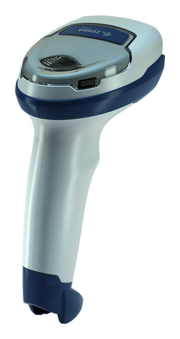 Zebra DS4608-HC Handheld bar code reader 1D/2D LED Blue, White