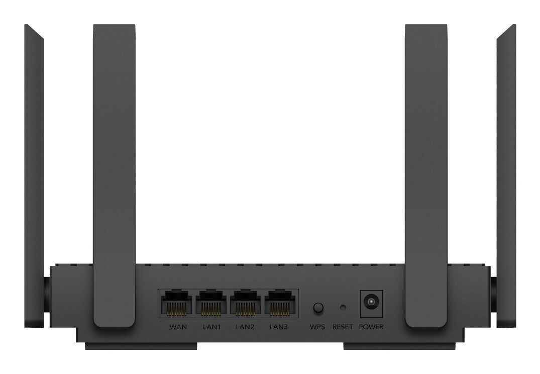 Cudy WR3000 wireless router Gigabit Ethernet Dual-band (2.4 GHz / 5 GHz) Black