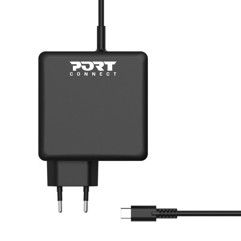 Port Designs 900097B-EU mobile device charger Smartphone, Tablet Black AC Fast charging Indoor