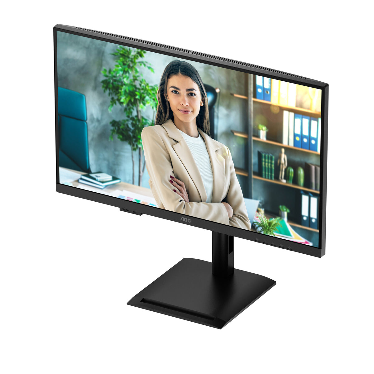 AOC U27P4C computer monitor 68.6 cm (27") 3840 x 2160 pixels 4K Ultra HD Black