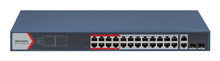 Hikvision DS-3E1326P-EI network switch Managed Fast Ethernet (10/100) Power over Ethernet (PoE) 1U Blue