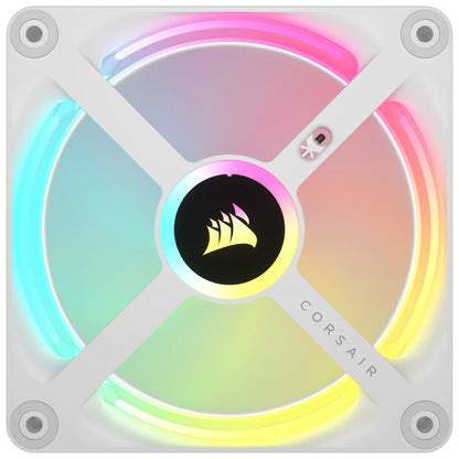 Corsair iCUE LINK QX120 RGB Computer case Fan 12 cm White 3 pc(s)