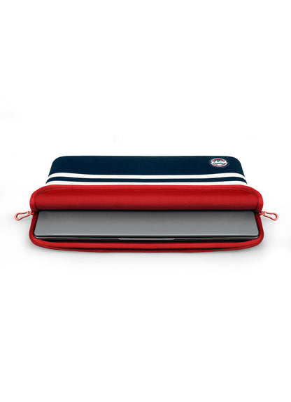 Port Designs La Marinière 39.6 cm (15.6") Sleeve case Navy, White