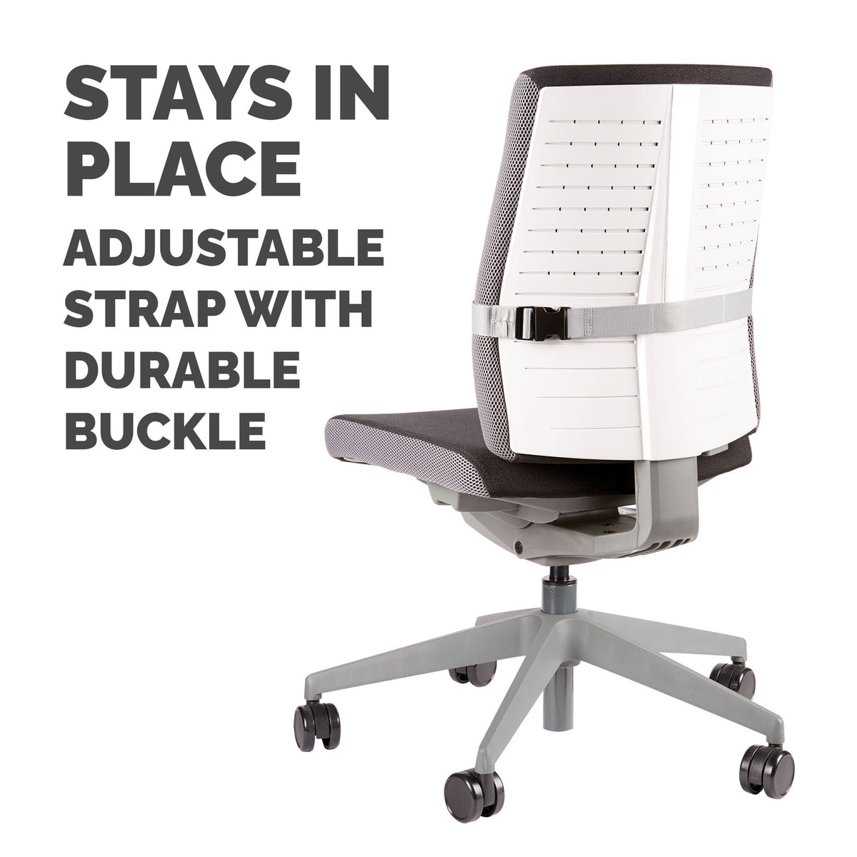 Fellowes I-Spire Series Black, Grey Seat & Back cushion