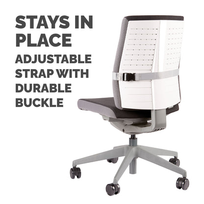 Fellowes I-Spire Series Black, Grey Seat & Back cushion