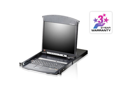 ATEN KL1508AiM KVM switch Rack mounting Black