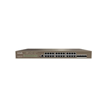 Tenda TEG5328P-24-410W Managed L3 Gigabit Ethernet (10/100/1000) Power over Ethernet (PoE) 1U Grey
