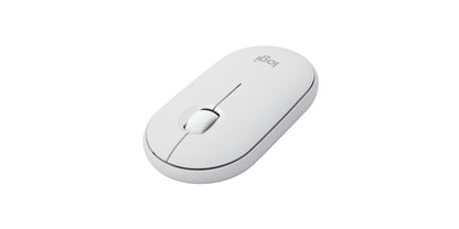 Logitech 920-012240 keyboard Mouse included Universal RF Wireless + Bluetooth QWERTY US International White