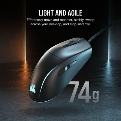 Corsair M75 mouse Gaming Ambidextrous USB Type-A Optical 26000 DPI